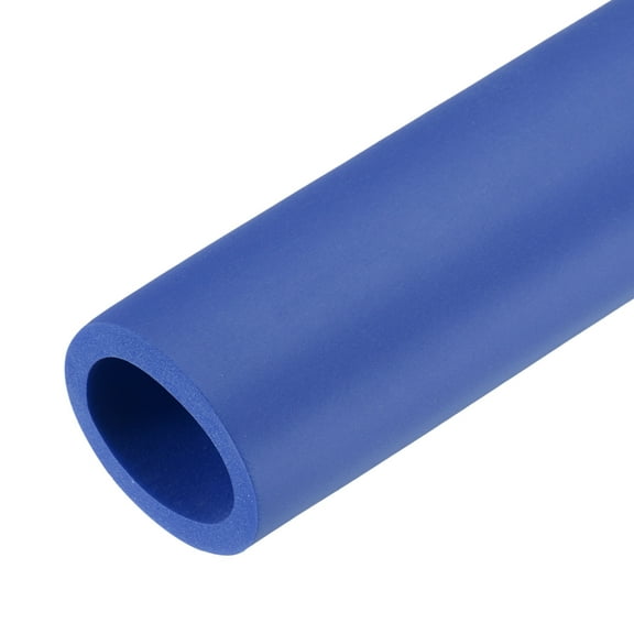2pcs Pipe Insulation Foam Tube 28mm(1 1/8") ID 36mm OD 20" Heat Preservation for Handle Grip Support,Blue