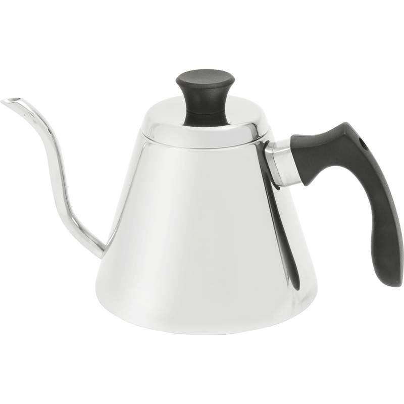 2 Quart Stainless Steel Riveted Handle Specialty Cookware Whistling Tea Kettle 