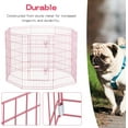 thumbnail image 5 of Bestpet 42"H Dog Playpen, Pink, 8 Panel, 5 of 7