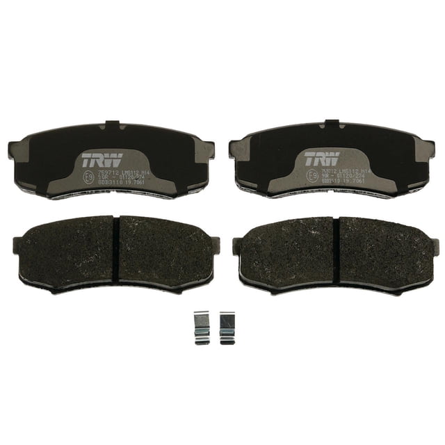 Balatas Bajos Metales Land Cruiser 1998 A 1999 Toyota Traseras TRW .
