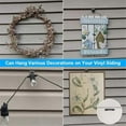 thumbnail image 3 of 10Pcs Hooks for Siding,No-Hole Needed Vinyl Siding Clips,B, 3 of 5