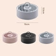 thumbnail image 2 of Mosquito Spiral Metallic Mosquito Spool Round Holder Container with Lid,Smoking Coil Burner（blue）, 2 of 5