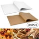 thumbnail image 1 of Fiudx Hojas de Papel para Hornear, Antiadherentes y Resistentes a La Grasa, Diseño Antidesgarro, Ideales para Pasteles, Panes, Pescado y Verduras, Material Ecológico, 30 X 40 Cm, Paquete de 100, 1 of 7