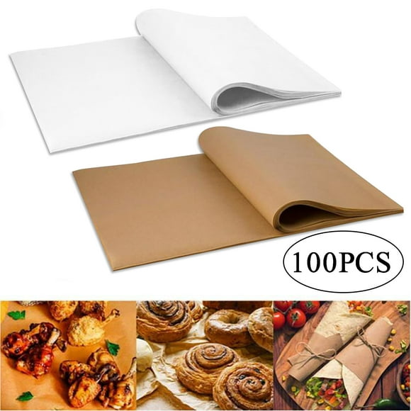 Vaidha Baked Barbecue Non-stick Paper Fryer Pad Paper 100 Sheets