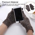 thumbnail image 4 of Sonducket Guantes de punto Invierno Mujer Hombre Calentamiento de manos Cubierta Accesorio de ropa Pantalla táctil Punto Guante de dedos completos Tipo 1 guantes y mitones tipo 7 Sonducket AP010237-07, 4 of 6