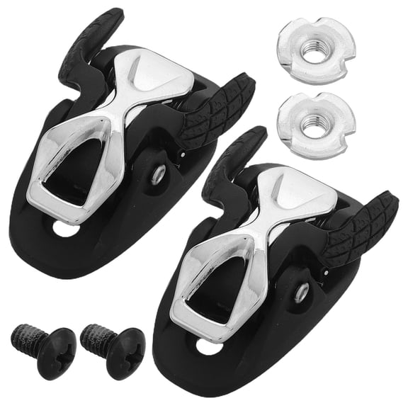 COOPHYA Replacement Skate Buckles Lightweight Practical Multi-Color for Most Inline and Roller Skates 2Pcs