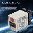 thumbnail image 4 of Timer Relay, 24V Delay Timer Relay, 5A 0.01S-99H For Communication Automated Control Circuit 12/24/110/220/380V Automatic Control, 4 of 8