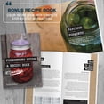 thumbnail image 4 of Masontops complete Mason Jar Fermentation Kit - Easy SMALLREgULAR Mouth Jars Vegetable Fermenting Set - DIY Equipment Essentials, 4 of 7