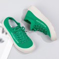 thumbnail image 5 of Willtoo Womens Sneakers Breathable Mesh Slip-On Knit Walking Shoes Lightweight Thick Sole Casual Running Shoes Comfortable Lace-Up Athletic Trainers, 5 of 5
