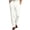 White, variant on Atkumj Suit Pants Men with Pockets Comfortable Great Drape Double‑Pleated Button Slacks Casual Loose Solid Color Straight Leg Trousers for Men for Office Daily S