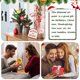 thumbnail image 3 of Yuarrent 30 unids/set fácil de colgar pintura de diamantes colgante de árbol de Navidad pintura de diamantes Navidad Kits de decoración para fiestas, 3 of 6