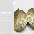 thumbnail image 3 of 2Pcs Bouquet Photo Locket Memorial Photo Pendants Small Photo Pendant Picture Holder Charms, 3 of 9