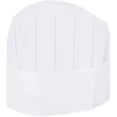 thumbnail image 5 of Pack de 20 gorros de chef de papel para niños adultos juego a granel de gorro de cocina blanco ajustable JAMW, 5 of 5
