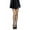 Black, variant on Womens Distressed Net Pantyhose - Black