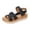 B-Blue, variant on Open Toe Wedge Sandals for Women Soft Upper Espadrilles Shoes with Arch Support Mid Wedge Heel Slingback Casual Walking Sandal Black 7