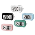 thumbnail image 4 of Reloj despertador electrónico al por mayor, reloj pequeño digital inteligente de escritorio dedicado para estudiantes, reloj despertador mini multifuncional para niños, 4 of 4