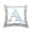 A, variant on Stupell Industries Polka Dot Blue Letter M Square Decorative Printed Throw Pillow, 18 x 18