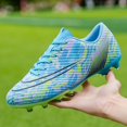 thumbnail image 4 of Botas de fútbol profesionales para hombre, calzado ultraligero para entrenamiento de césped, deporte, césped, alta calidad, TF/FG, tendencia de fútbol, partido para adultos, 4 of 5