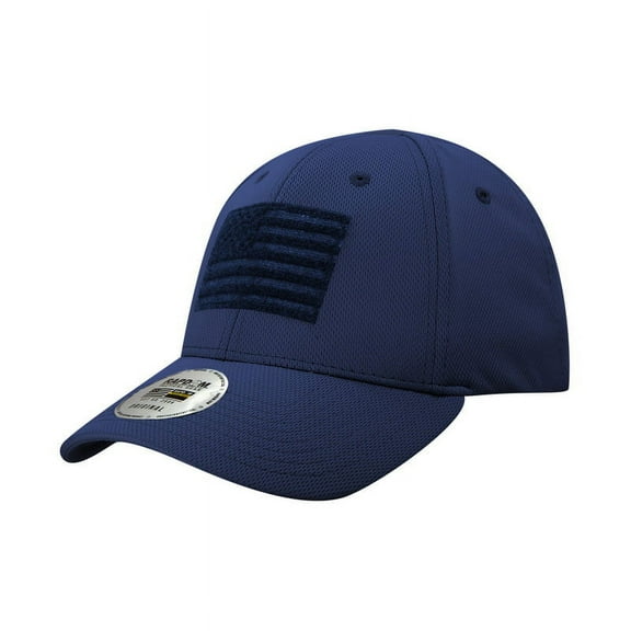 Rapid Dominance T71-USA-NVY Embossed Patch Flex Cap, USA, Navy