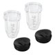 thumbnail image 3 of 2 Tazas de Licuadora Repuesto 18 Oz con Tapa para Auto IQ BL480 BL642 BL450 BL682 BL480, BL490, BL640 BL680, 3 of 10