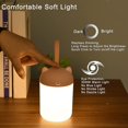 thumbnail image 3 of Luz nocturna de linterna para niños, lámpara portátil con pilas, luz cálida que cuida los ojos 3000k, 3 of 5