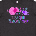 thumbnail image 4 of Inktastic My Gigi Loves Me- cute elephants Youth T-Shirt, 4 of 5