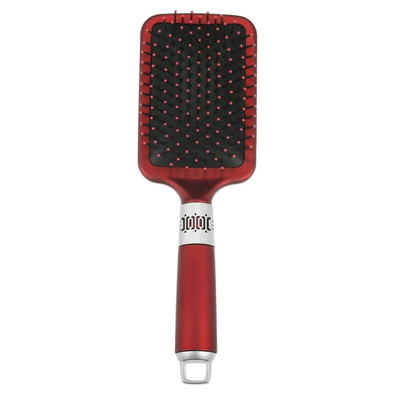 Unique Bargains Wet and Dry Detangling Hair Detangle Brush Red