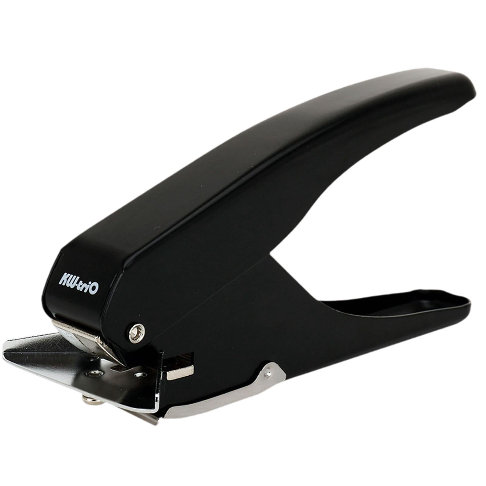 Sharprepublic Handheld Badge Hole Puncher Paper Punch Hand Tool Heavy Duty Multiuse Hole Punch