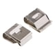 thumbnail image 5 of Cable de Acero Inoxidable Macarena 50PC PACK Sujetadores de Panel Doble entrada de cable, 5 of 8