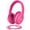 Pink-Red, variant on Wired Headphones for Kids, 85dB Volume Limit, 3.5mm Kids Headphones with Cord &USB C to 3.5mm Dongle, Adjustable, Foldable Toddler headsets for School