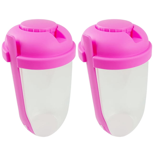 Shisuyan Contenant pour Salade Rose 2 Pcs 7.9x4.3 Po