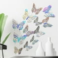 thumbnail image 7 of Jubipavy 12pcs 3D Butterfly Wall Stickers Home Decor Decor Decals Room Decoration Bedroom Party Wedding Decors Clearance, 7 of 7