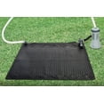 thumbnail image 1 of Intex Solar Mat Above Ground Swimming Pool Water Heater, Black (4 Pack), 1 of 6