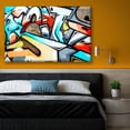 thumbnail image 2 of Cuadro Canva Pixtreats Tipo Galería Graffiti 40X60 cm, 2 of 4