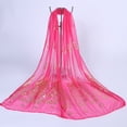 thumbnail image 4 of Women Peacock Scarf Long Soft Spring Autumn Wrap Twelve Colors Beach Shawl, 4 of 7