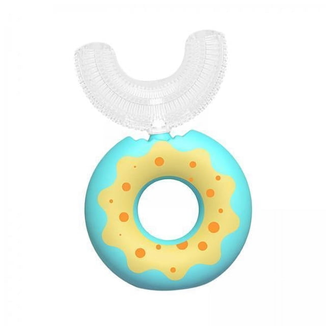 3xU Cepillo De Dientes Manual Para Niños Limpieza Bucal Para Niños Azul Bebé 2-6 Años