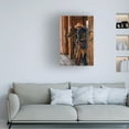 thumbnail image 2 of Canvas Wall Art - Delene Lambert 'Cowboy Way Too Early' Wall Art for Living Room, Bedroom, or Office Décor by Trademark Fine Art - 22 x 32 Inches, 2 of 4