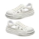 thumbnail image 2 of Shell Head Cut Out Sneaker Sandalias deportivas de mujer transpirables informales de suela gruesa para el verano, 2 of 8