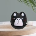 thumbnail image 6 of Colcolo Wooden Fish Buddhist Percussion Instrument Chinese Temple Wooden Drum Meditation Black, 6 of 8