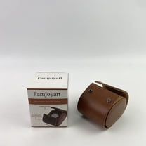 Famjoyart Presentation boxes for watches,Luxury Leather Watch Storage Box Travel Single Watch Case Watch Gift Box for Christmas Anniversary Birthday