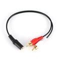 thumbnail image 1 of BJYX Gold Plated 3.5Mm Female To 2 Rca Male Stereo Audio Y Cable Adapter, 1 of 8