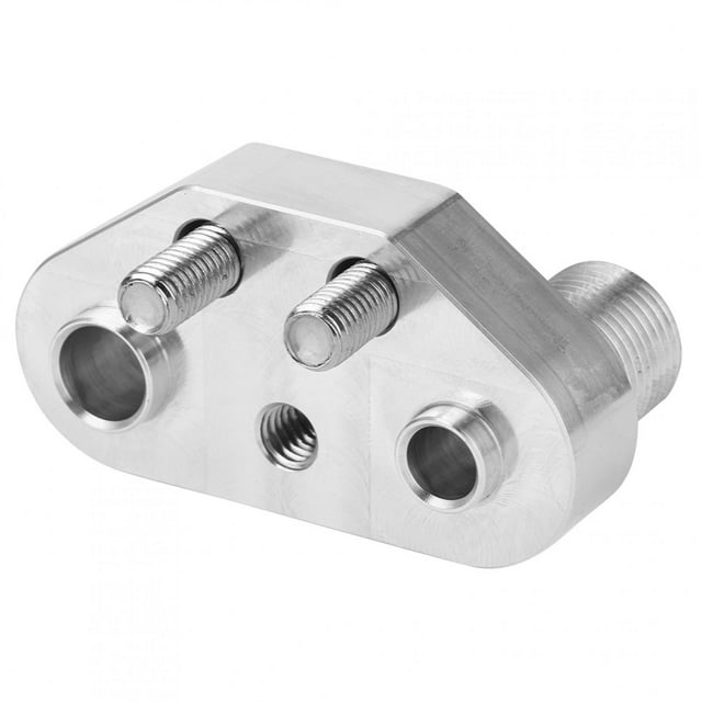 AC Fittings, Professional 061-T6 Aluminum High Strength AC Compressor Adapter Antirust for Repair