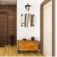thumbnail image 2 of Dottingham Collection Round Frameless Rail Mounted Mirror, 2 of 2