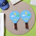 thumbnail image 4 of UPOUART Badminton Rackets for Rackets Sky-blue Wood Sponge for Backyard Games, 4 of 6
