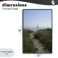 thumbnail image 4 of Stupell Industries Tropical Path to Morning Sail Black Framed Giclee Art, 12 x 18, by JLM Photographs, 4 of 8
