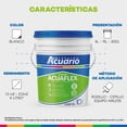 thumbnail image 2 of Acuaflex Impermeabilizante Pinturas Acuario 10 Años 19 Litros Blanco, 2 of 2