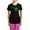 With Pink Pant, variant on CafePress - Buffalo Irish Pajamas - Women's Short Sleeve Print T-Shirt and Pants Dark Cotton Pajama Set