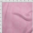 thumbnail image 4 of oneOone Cotton Cambric Light Pink Fabric Geometric Sewing Craft Projects Fabric Prints By Yard 56 Inch Wide, 4 of 4