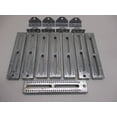 thumbnail image 2 of (4) Boat Pontoon Trailer 12" Bolster Bunk Board Adjustable Swivel Bracket Kits, 2 of 4