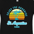 thumbnail image 4 of Inktastic Summer Enjoy the Sunshine St. Augustine Florida in Blue Boys or Girls Toddler T-Shirt, 4 of 5
